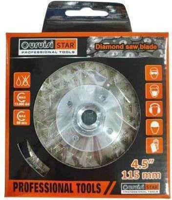 Uruisi Star Δίσκος Κοπής Δομικών Υλικών 76mm 50τμχ