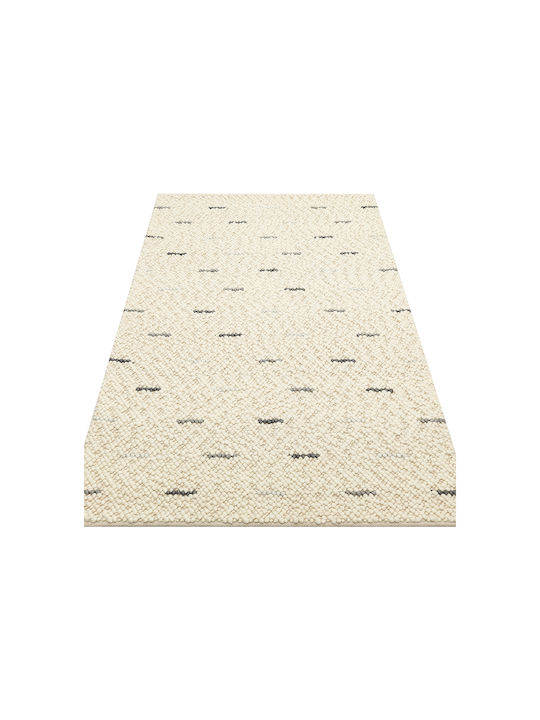 SteweHome Handmade Gray Runner Rug 80x150cm