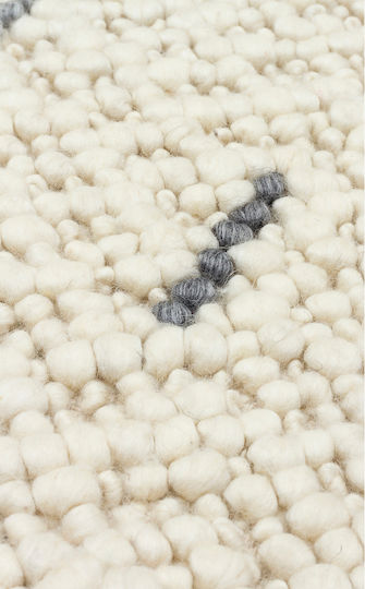 SteweHome Handmade Rug 80x150cm Gray SteweHome Handmade Rug 80x150cm Gray