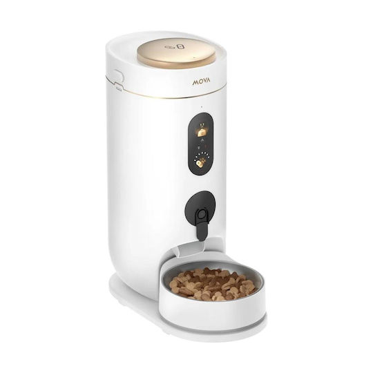 Mova Automatic Неръждаем Дозатор Храна за Куче и Котка 3 x 4л