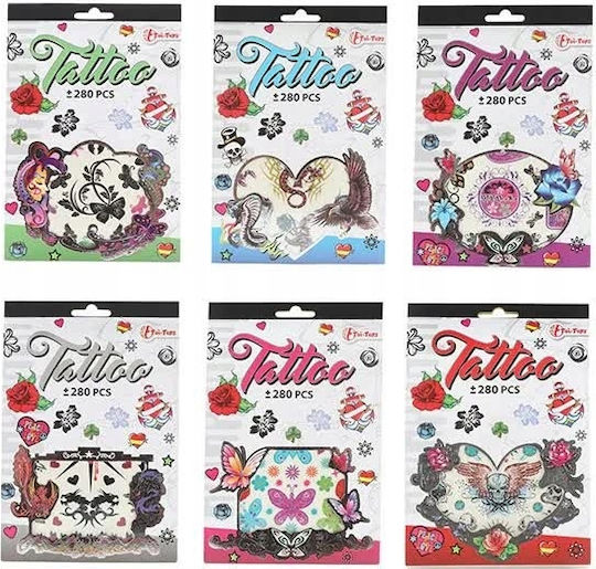 Tattoos 280 Pcs Artistic Set