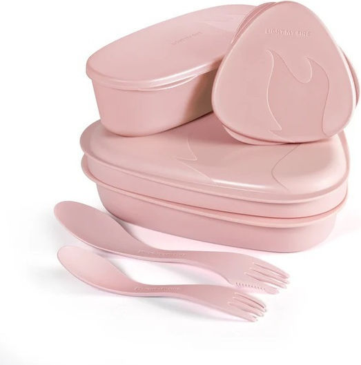 Light My Fire Plastic Pink Lunch Box