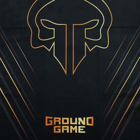 Ground Game Microfiber Body Double-Sided Black Towel 150x75cm