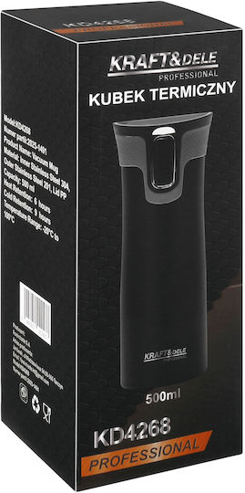 Kraft & Dele Pahar Termos Oțel Inoxidabil 500ml Kd4268