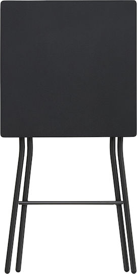 Τετράγωνο Πτυσσόμενο Black 60x60εκ. Τετράγωνο Πτυσσόμενο Black 60x60εκ.