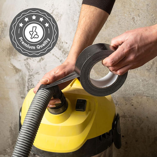 Maxko Repair Bandă Adezivă Textilă Neagră 50mx50mm