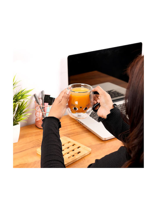 Belle Vous Glas Tasse Transparent 290ml (Personalisiert)