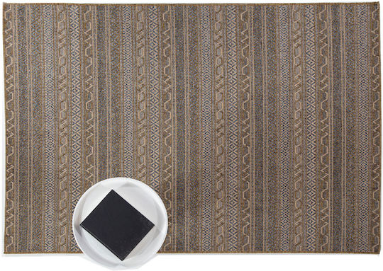 Royal Carpet Comodo 20622L Χαλί Εξωτερικού Χώρου Ορθογώνιο Ψάθινο Καφέ 140x200cm
