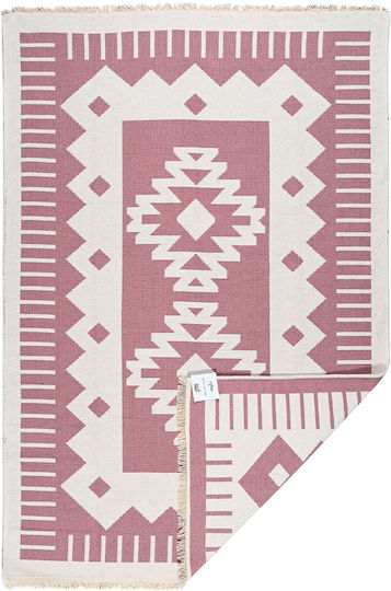 Polcarpet Aria Artkilim 101 Килим Правоъгълен Лятен Памучен с Крошки Лилав 160x230см