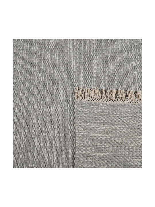 Polcarpet Wool Kilim 738 Covor Rectangular Din lână Gri