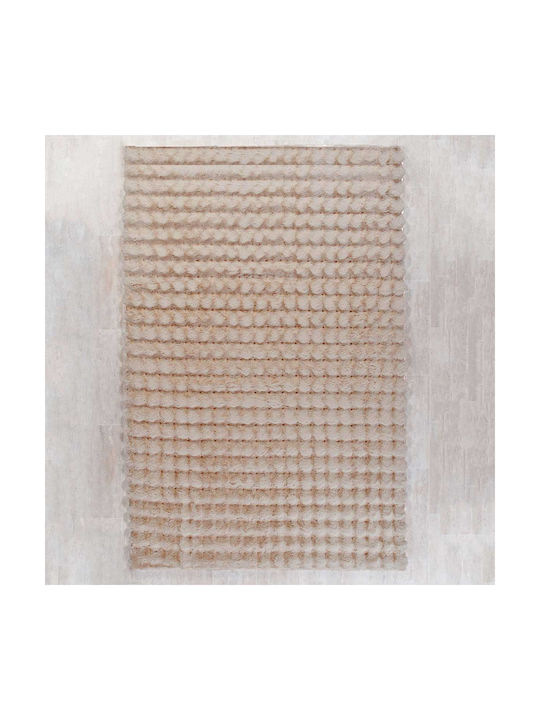 Tzikas Carpets 26164-060 Противоплъзгащо Килим Правоъгълена White-Cream