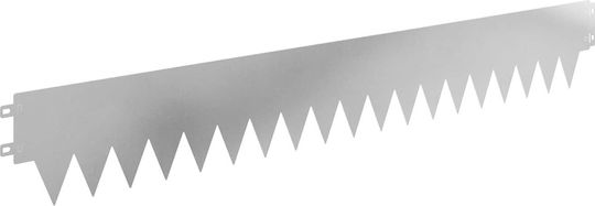 vidaXL Metallic Garden Hedge in Silver Colour 15cm x 1.03m 30 Pieces