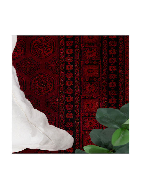 Royal Carpet Afgan 7454A Χαλί Ορθογώνιο με Κρόσια D.red 7454a 100x160cm