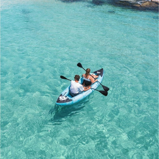 Virtufit VFW06139 Caiac Gonflabil de Mare pentru 2 Persoane Turcoaz