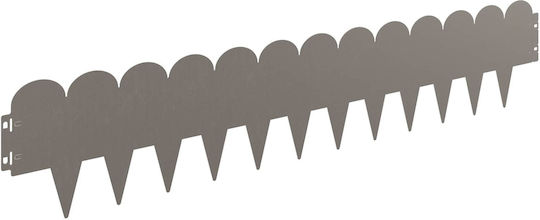 vidaXL Garden Hedge in Brown Colour 20cm x 1.03m 20 Pieces