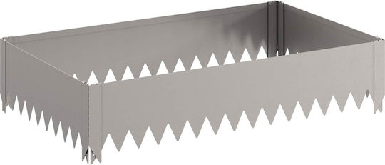 vidaXL Μπορντούρα Κήπου σε Καφέ Χρώμα 1m x 60cm 4τμχ