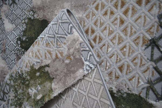 Tzikas Carpets Elements 39798-040 Килим Правоъгълена Beige / Green