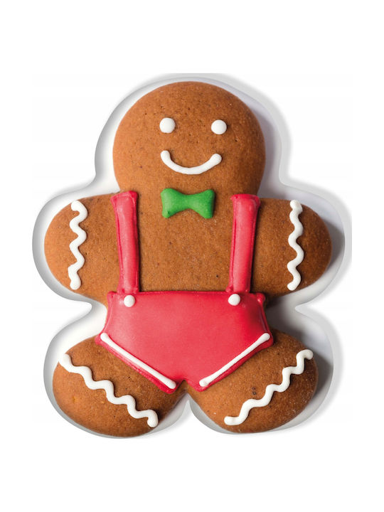 Gingerbread Pan Christmas Cookie Pillow Gingerbread Cushion
