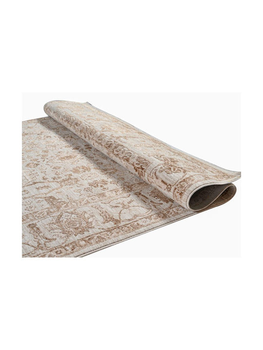 Polcarpet Lyra Covor Rectangular cu franjuri Bej