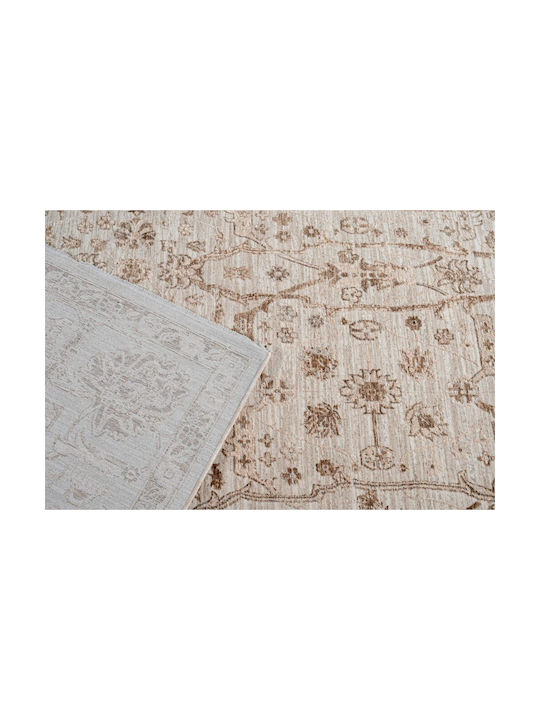 Polcarpet Lyra Covor Rectangular cu franjuri Bej