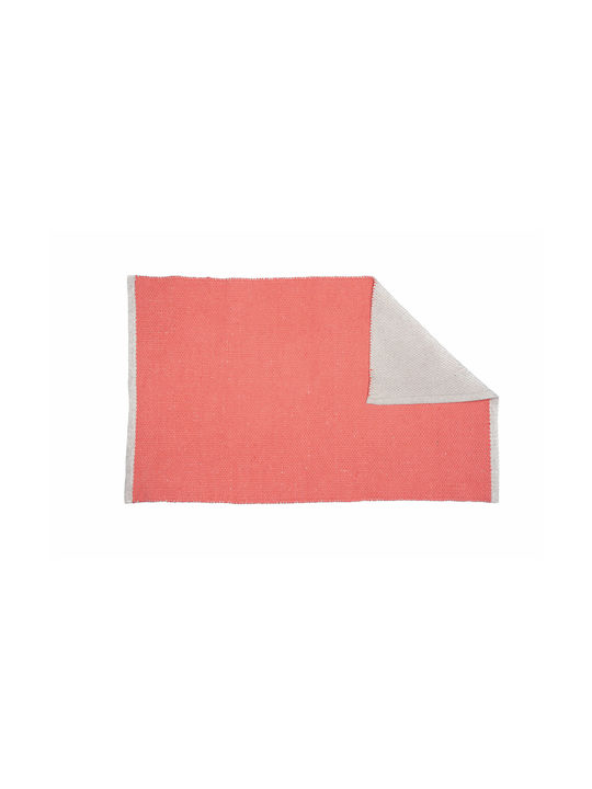 Palamaiki Facer Rug Rectangular Summer Cotton Coral