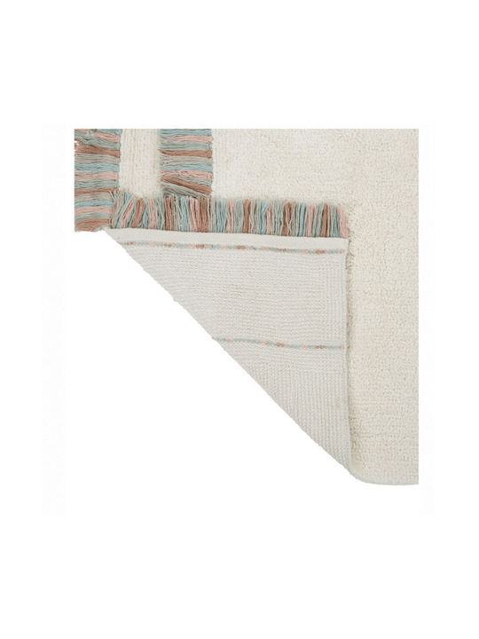 Bekas Carpets Χαλί Ορθογώνιο Βαμβακερό Εκρού 140x200cm