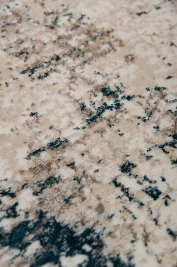 Biokarpet Art 9322b Бяло-Кремаво 67x140