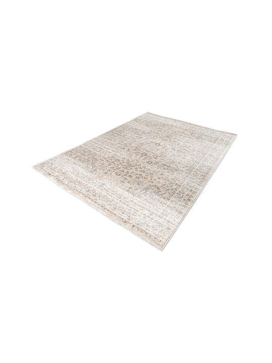 Estia Χαλί Ορθογώνιο Light Brown White 133x190cm