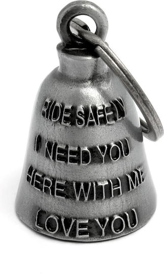 Gremlin Guardian Bell Декоративна Камбанка За Мотоциклет "Ride Safely I Need You Here Me"