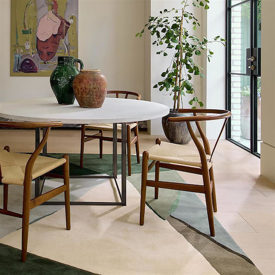 Harlequin Lucrat manual Covor Rectangular Din lână Fern Pistachio