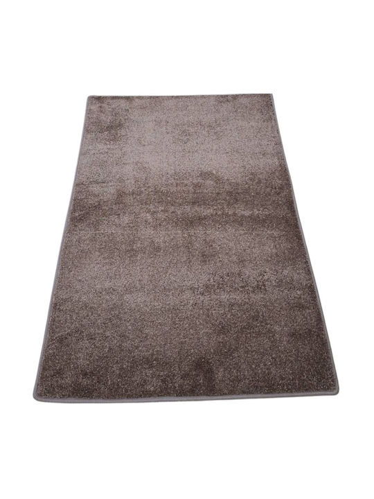 Eurofil Rutschfest Teppich Rechteckig Synthetisch,Polyester/Cotton/Leather Brown