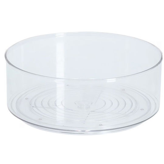 Pufo Rotating Tray Organizer Refrigerator Cabinet Kitchen Spice Storage 23 Cm
