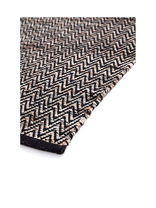 Royal Carpet Urban Venza Handgefertigt Teppich Rechteckig Sommer Baumwolle Black