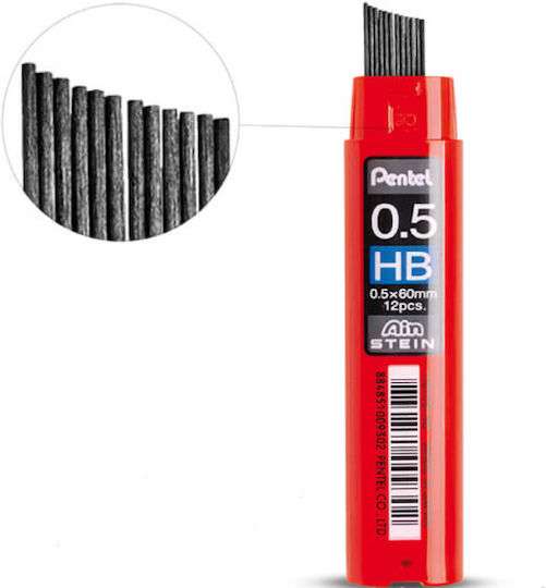Графит Pentel 0.5 HB Ain Stein C275s-hb
