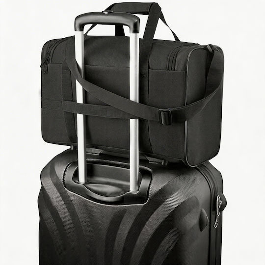Zagatto Geantă Voiaj Tip Rucsac 24l Neagră Textilă M40xL20xÎ25cm