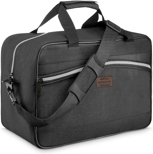 Zagatto Sac De Voiaj Tip Rucsac 24l Negru Textil M40xL20xÎ25cm
