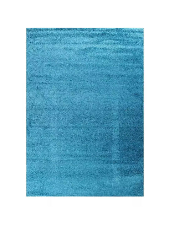 Tzikas Carpets Silence 20153-032 Χαλί Ορθογώνιο Shaggy Ciel 133x190cm
