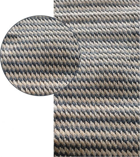 Atmosphera Teppich Außenbereich Rechteckig Synthetisch,Polyester/Cotton/Leather Beige