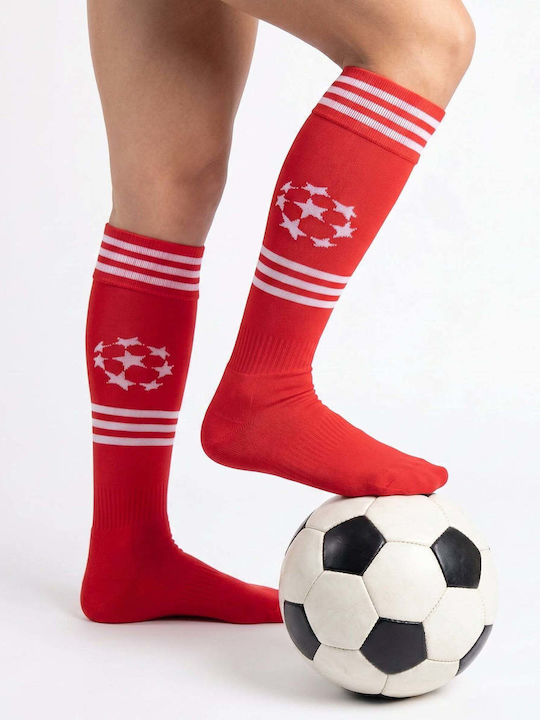 Dimi Socks Ποδοσφαιρικές Κάλτσες Κόκκινες