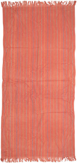 Arena Coral Beach Towel with Fringes