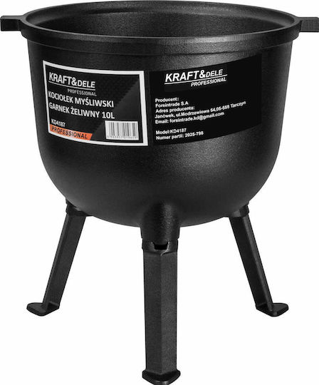 Hunter's Pot Cast Iron Pot 10l Kd4187