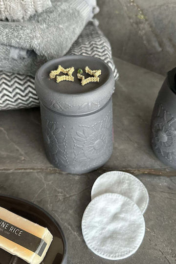 SteweHome Set Accesorii Baie Rășină Gri 5 Bucăți