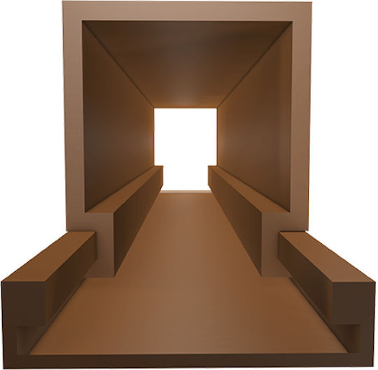 Channel 12x15 Self-Adhesive Walnut Elvhx Price 1m