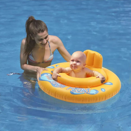Aqua-sport Baby Seat Ring Seat Yellow 67cm As07260