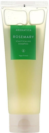 Aromatica Rosemary Scalp Scaling Shampoos für Empfindliche Kopfhaut für Alle Haartypen 400ml
