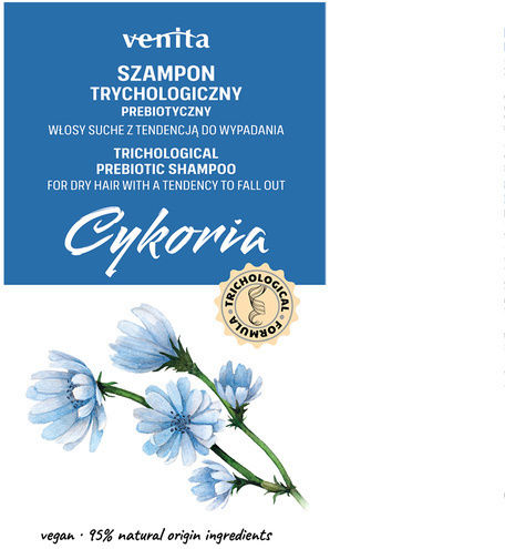 Venita Trichologische Formel Trichologisches Shampoo gegen Haarausfall für Trockenes Haar 300ml