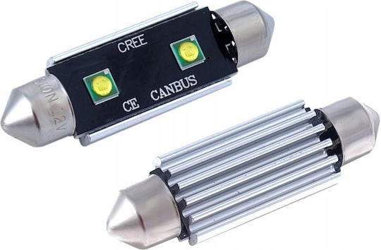 2x Крушка C5w C10w 41mm Vision Festoon 12v Retrofit Canbus