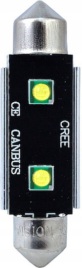 2x Крушка C5w C10w 41mm Vision Festoon 12v Retrofit Canbus