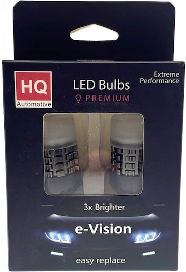 W21w Led Bulbs T20 Canbus 6000k Premium 12/24v Retrofit 7440 White