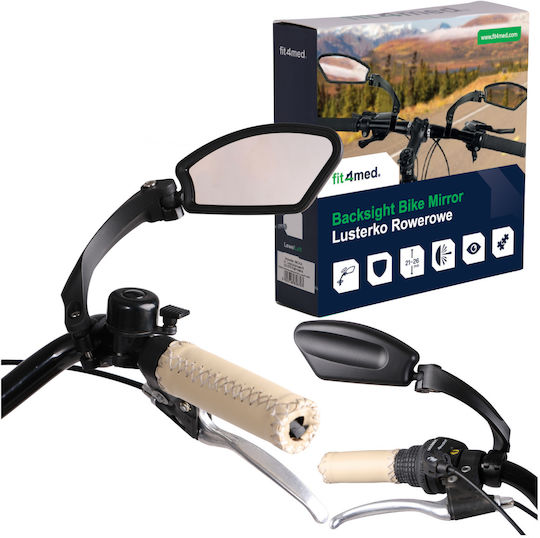 Oglindă Retrovizoare Reglabilă Dreapta 360° pentru Motocicletă